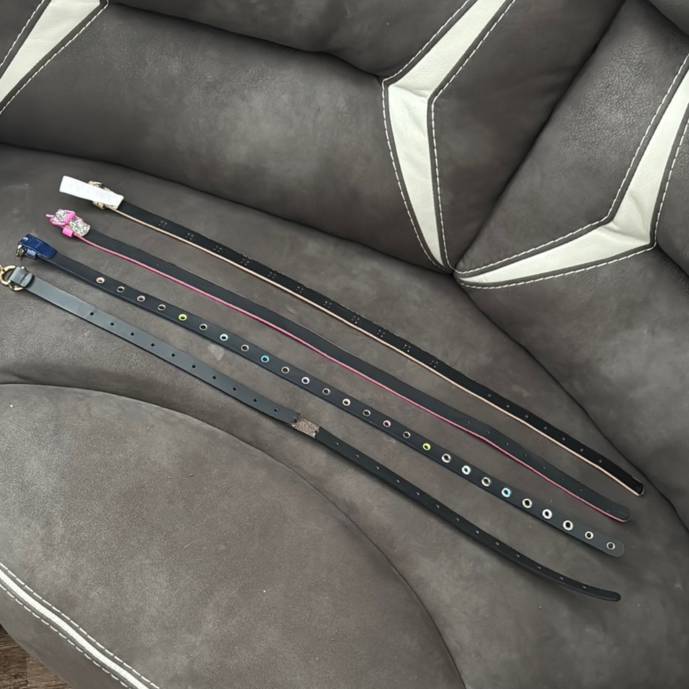 Little girls Set of Four Stylish Belts - Picture 4 of 5
